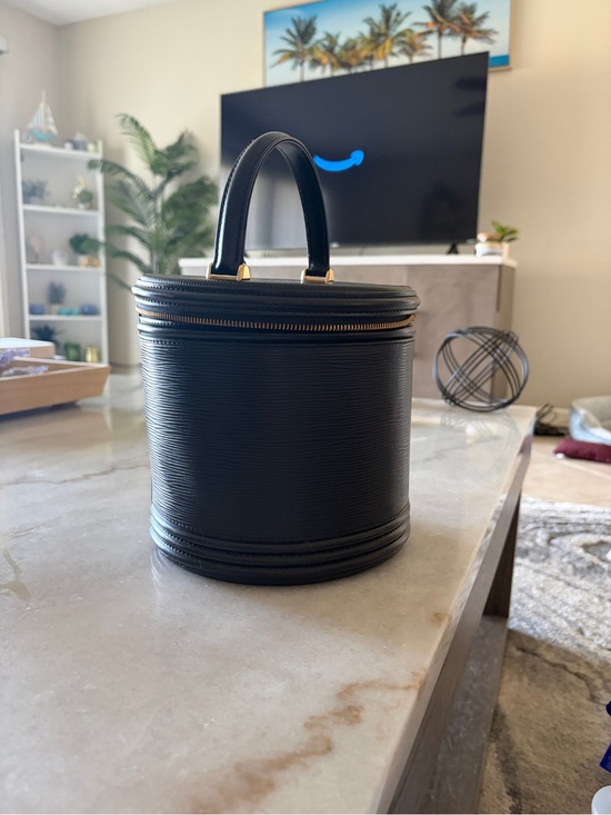 Louis Vuitton Handbags - Louis Vuitton Cannes beauty case Black Epi. Leather vanity bag discontinued.